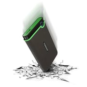 Transcend TS1TSJ25M3S Storejet USB 3.1 External Hard Drive 1TB Grey/Green