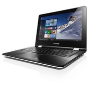 Lenovo Yoga 300-11IBR Laptop - Celeron 1.6GHz 2GB 32GB Shared Win10 11.6inch HD White English/Arabic Keyboard
