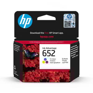 HP 652 F6V24AE Ink Cartridge Tricolor