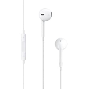 Apple EarPods W/ 3.5mm Headphone Plug White MNHF2ZM/A – Middle East Version