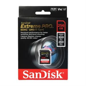 Sandisk Extreme Pro SDXC Memory Card 256GB SDSDXDK-256G-GN4IN