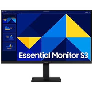 Samsung LS24D300GAMXUE Essential S3 Full HD IPS Flat Monitor 24inch