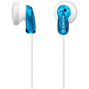 Sony E9 Wired Lightweight In-Ear Headphones, Blue - MDRE9