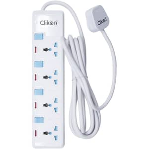 Clikon Extension Socket 4Way 3M