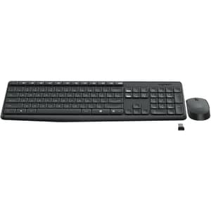 Logitech MK235 English& Arabic Wireless Keyboard with Mouse - 920007927