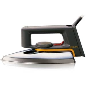 Philips 1000W Dry Iron, Non-Stick Soleplate, Lightweight Design - HD1172