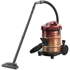Hitachi Drum Vacuum Cleaner Wine Red CV950F24CBSWR