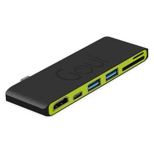 Goui GHUB6PORT Type C USB Hub Black