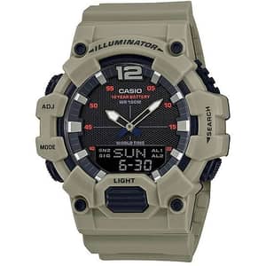 Casio Beige Resin Men Watch HDC-700-3A3VDF