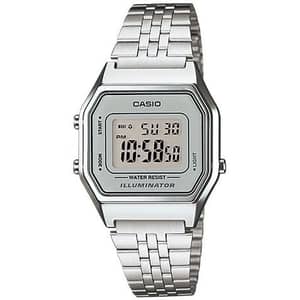 Casio Silver Stainless Steel Women Watch LA680WA-7DF