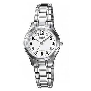 Casio Silver Stainless Steel Women Watch LTP-1275D-7BDF