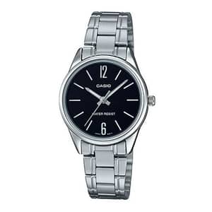 Casio Silver Stainless Steel Women Watch LTP-V005D-1B2UDF