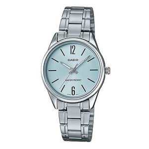 Casio Silver Stainless Steel Women Watch LTP-V005D-2B2UDF
