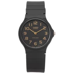 Casio Black Rubber Men Watch MQ-24-1B2LDF