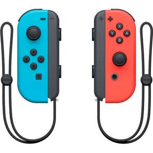Nintendo Switch Joy Con Controller Pair Neon Red/Blue