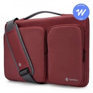 Tomtoc A42-D01R Laptop Shoulder Bag 15" Maroon