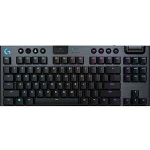 Logitech Tenkeyless Light Speed RGB Click Wireless Keyboard 368mm Black