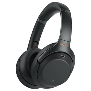 Sony WH1000XM4/B Wireless Noise Cancelling Over-Ear Headphones - Black