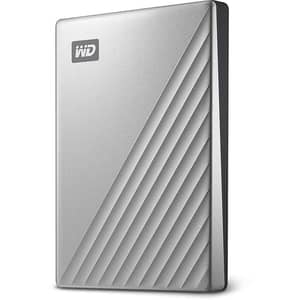 Western Digital My Passport Ultra Portable Hard Drive 2TB Silver WDBC3C0020BSL-WESN