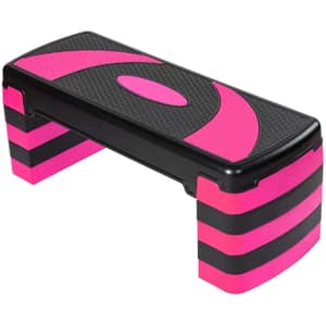 Maxstrength Aerobic Exercise Stepper with 5 Adjustable Step Levels Great for Home Gym