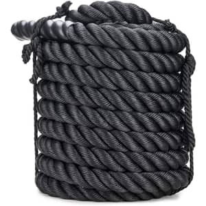 Maxstrength Max Strength Proffessional Battle Rope 15Mtr. x Dia 50MM Heavy Duty Fitness Ropes Strength Core Training for