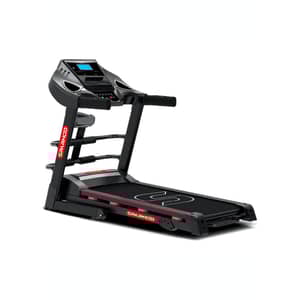 Sparnod Fitness Automatic Treadmill - Foldable Motorized Running Indoor Treadmill for Home Use- STH-3500 (4 HP Peak)