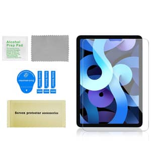 Inet INTGBC57IPD109 TG Screen Protector W/Back Case For iPad 10.9