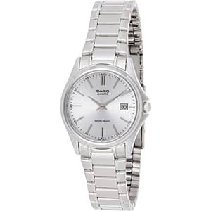CASIO Women's Analog Silver Dial Watch - LTP-1183A-7A
