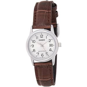 CASIO Women's Analog Silver Dial Watch - LTP-V002L-7B2
