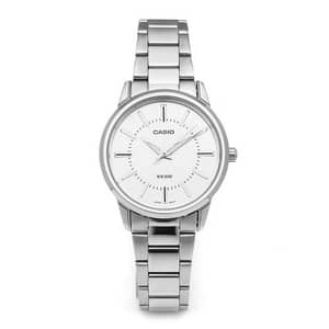 CASIO Women's Analog Silver Dial Watch - LTP-1303D-7A