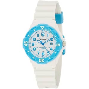 CASIO Women's Analog White Dial Watch - LRW-200H-2B
