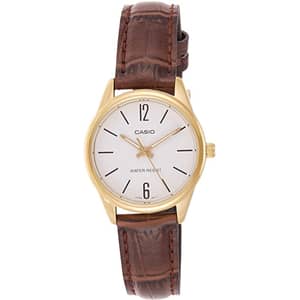CASIO Women's Analog White Dial Watch - LTP-V005GL-7B