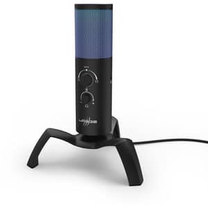 Hama Stream 750 HD Illuminated Streaming Microphone Black