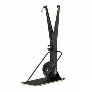 Sparnod Fitness SR-99 Commercial Ski Air Rowing Machine with Floor Stand - LCD Performance Monitor, 10 Levels of Adjustable Resistance