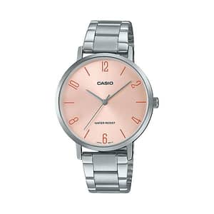 Casio LTP-VT01D-4B2 Stainless Steel Bracelet Analog Ladies' Dress Watch