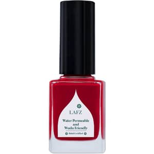 Lafz Glossy Finish Breathable Nail Polish Apple Red
