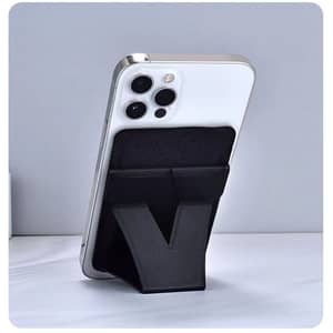 Maxguard Efficiente Series Smart Magnetic Card Holder with Stand Black