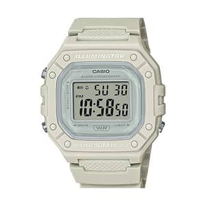 Casio Casual W-218hc-8avdf Digital Resin Band Watch