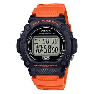 Casio W-219h-4avdf Digital Resin Band Watch