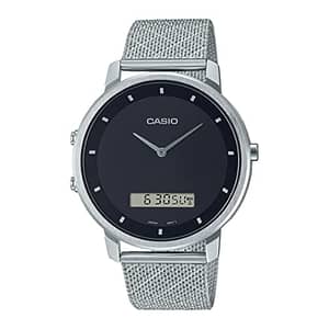 Casio Analog-Digital Black Dial Men's Watch-MTP-B200M-1EDF