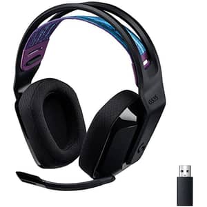 Logitech 981-000972 Wireless Over Ear Gaming Headset Black