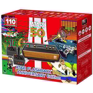 Atari Flashback 50th Anniversary Edition Gaming Console Black