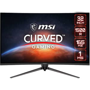 MSI Optix Gaming Monitor 31.5" Curved, FHD, VA Panel, 165 Hz, 1 ms (AG321CR)