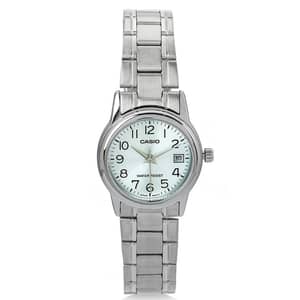 CASIO Women's Analog Blue Dial Watch - LTP-V002D-2B