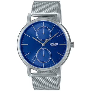 CASIO Men's Analog Blue Dial Watch - MTP-B310M-2AVDF