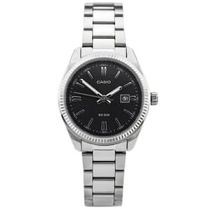 CASIO Men's Analog Black Dial Watch - MTP-1302D-1A1
