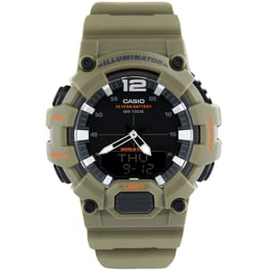 CASIO Men's Analog-Digital Black Dial Watch - HDC-700-3A2VDF