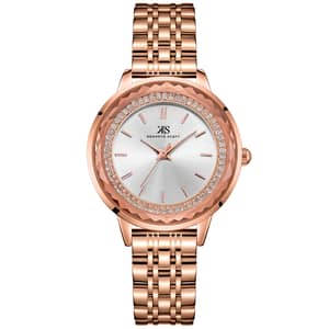 Kenneth Scott Women's Analog White Dial Watch - K22532-RBKW