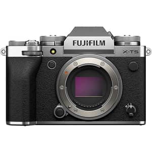 Fujifilm X-T5 Mirrorless Digital Camera Body Silver