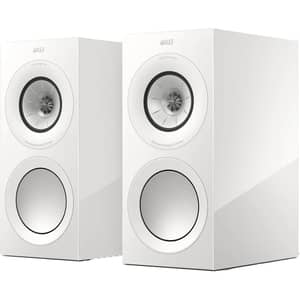 KEF R3 Meta HiFi White Gloss Bookshelf Speaker - SP4053A1AA